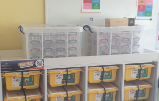 grosses Bild über die ganze Breite